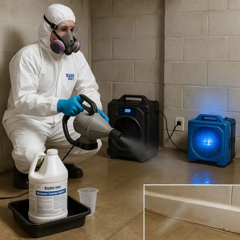 Sanitization and Odor Removal process in Thomasville, GA